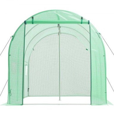 VEVOR Tunelski staklenik 2,93x1,97x1,94 m, zeleni