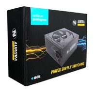 IBOX Napajanje AURORA, 600W, bez certifikata, nemodularno, 140mm ventilator