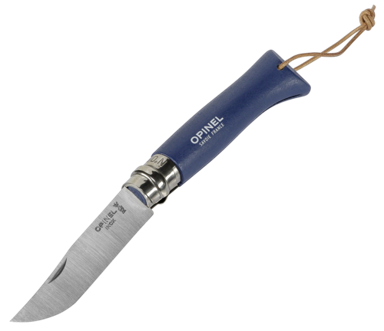 OPINEL Kuhinjski nož No. 08, sa koricom, plavi