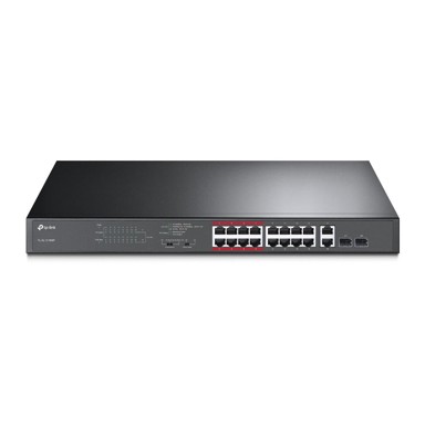 TP-LINK Switch SL1218MP, 16-Port, Gigabit Ethernet, PoE
