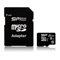 SILICON POWER MicroSDHC kartica Elite, 8 GB, Class 10 UHS-I