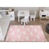 VITAUS Svijetlo ružičasti periv dječji tepih 100x160 cm Pink Clouds