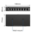 ACT Mrežni preklopnik AC4418, 8 x Gigabit Ethernet, neupravljani, 16 Gbit/s, sivi