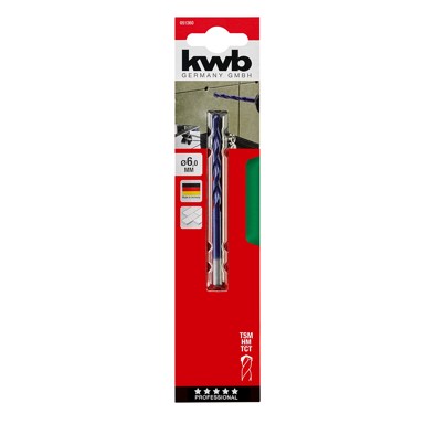 KWB Svrdlo za kamen i keramiku, 6 mm, TCT