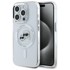 KARL LAGERFELD Maskica MagSafe za Apple iPhone 15 Pro, bijela