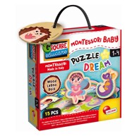 LISCIANI Puzzle snovi Montessori Wood