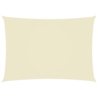 Jedro protiv sunca od tkanine Oxford pravokutno 2,5x4,5 m krem