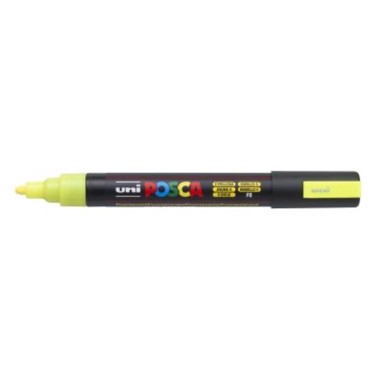 UNI POSCA Marker pc-5m, fluorescentno žuti