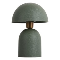 LEITMOTIV Zelena stolna lampa s metalnim sjenilom (visina 30 cm) Boaz 