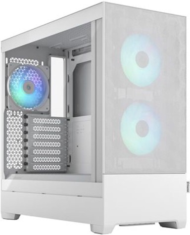 FRACTAL DESIGN Kućište Pop Air TG RGB, ATX, bijelo, bez napajanja