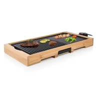 TRISTAR Grill stolni TG2514B Bamboo XL, 2200 W, crni