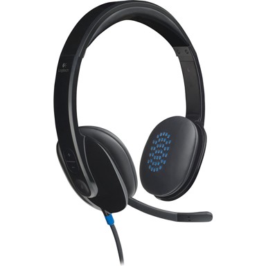 LOGITECH slušalice H340 s mikrofonom, crne 