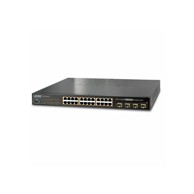PLANET Switch 24P GbE High Power POE 4 SFP Managed