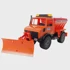 BRUDER Komunalno vozilo Professional Series MB Unimog zimska služba 02572, narančasto