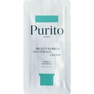 PURITO SEOUL Umirujuća krema s pantenolom Mighty Bamboo Panthenol Cream 1 ml sample