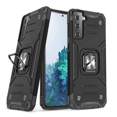 MG Maskica Ring Armor, za Samsung Galaxy S22 Plus, crna
