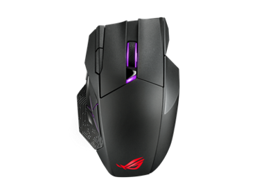 ASUS Bežični miš ROG Spatha X, crni, optički, RGB, 19000dpi, USB
