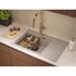 QUADRON Sudoper JOSH 111, sivi/čelik