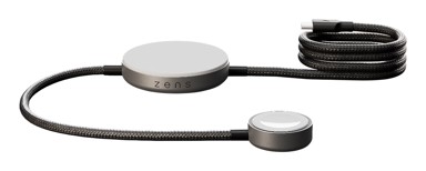 ZENS USB kabel Pro 2 smartphone, headset, smartwatch grey, bijeli USB wireless charging fast charging indoor