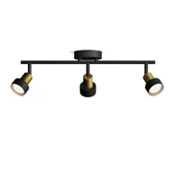 Reflektor, Conduit, 3x5W, GU10, crna/bakrena