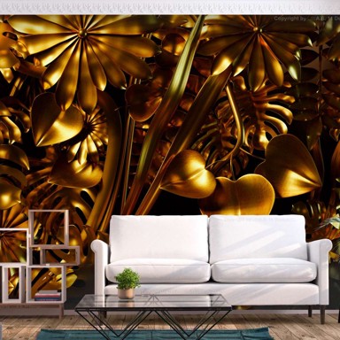 Samoljepljiva foto tapeta Golden Jungle 245x175