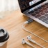 TECH-PROTECT Ultraboost audio adapter, USB-C/Lightning, sivi