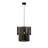 MARKSLÖJD Mat crna viseća lampa s metalnim sjenilom 42,5x42,5 cm Viento