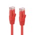 Mrežni spojni kabel, UTP, kategorija 6A, LSZH, duljina 0,15 m, crvena