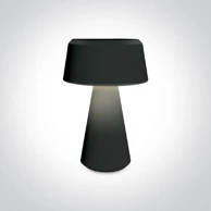 Stolna svjetiljka, LED 3W, 120 lm, 3000K, dimabilna, USB, crna