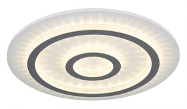 GLOBO Stropna svjetiljka Jayden Ø45 cm, LED, bijela