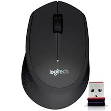 LOGITECH Bežični miš M280, crni, USB