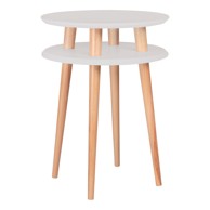 RAGABA Stolić za kavu UFO Ø 45 cm svijetlosivi