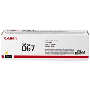 CANON Toner za printer CRG-067, 1250 listova, žuti