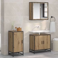 Komoda, hrast artisan, 35x35.5x76 cm 