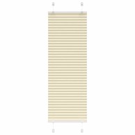 Plisirana roleta krem 40x100 cm širina tkanine 39,4 cm