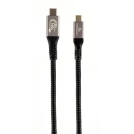 GEMBIRD Kabel USB-C CCBP-USB3-CMCM100-1.5M, 20Gbps, 100W, 1.5m, USB 3.2 Gen 2x2