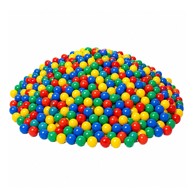 AGA Plastične loptice, MIX, 5,5 cm, 200 kom