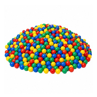 AGA Plastične loptice, MIX, 5,5 cm, 200 kom