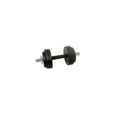 Set utega i šipka, gumirani, 10 kg