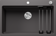 BLANCO Sudoper Etagon 8 InFino, Silgranit, pribor, kameno siva