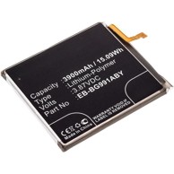 COREPARTS Baterija 15.09Wh Li-Polymer 3900mAh, crna