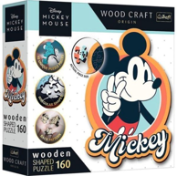 TREFL Drvena slagalica, Wood Craft Origin 20191, Crtići, 160 kom