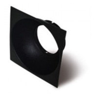 Sjenilo za Rettangolare reflektor, kvadratno, crno