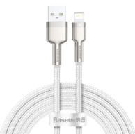 BASEUS USB kabel za Lightning, 2.4 A, 2 m, bijeli