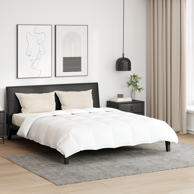 Poplun s jastukom 3 kom. bijeli 240 x 220 cm paperje