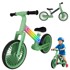 TRIKE FIX Balans bicikl LED, zeleni