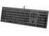 A4TECH Tipkovnica FSTYLER FX60H USB QWERTY crno/siva