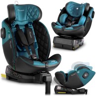 NUKIDO Autosjedalica 0-36 kg Prestige Line ISOFIX, crna
