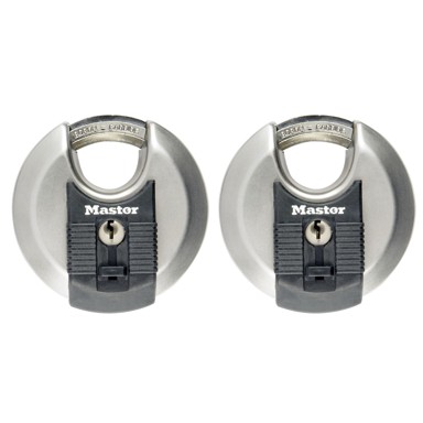 MASTER LOCK Lokot s istim ključem x2, nehrđajuči čelik, 70mm