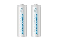SLOMART Punjivi akumulatori Esperanza EZA103W AA Ni-MH 2000 mAh, 2 kom, bijeli